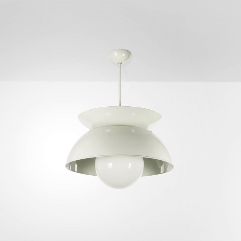 Vico Magistretti : Lampada a sospensione mod. Cetra  - Auction Design Lab - Cambi Casa d'Aste