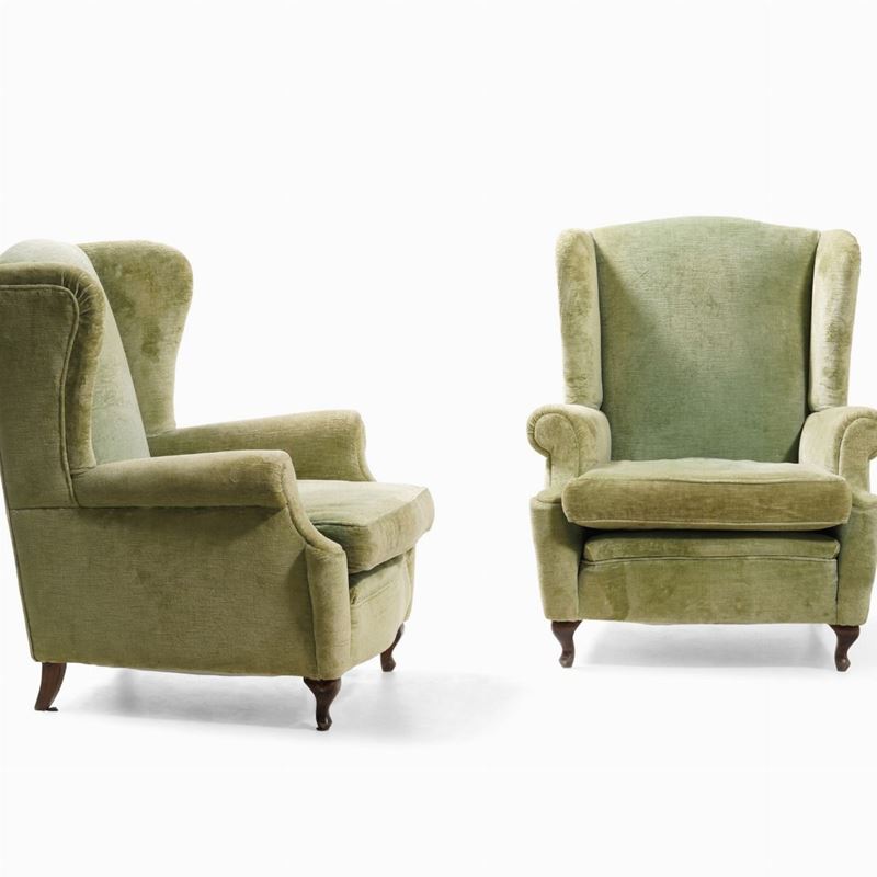 Due poltrone  - Asta Arredi del '900 - Cambi Casa d'Aste