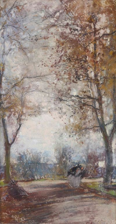 Giardino con Figure