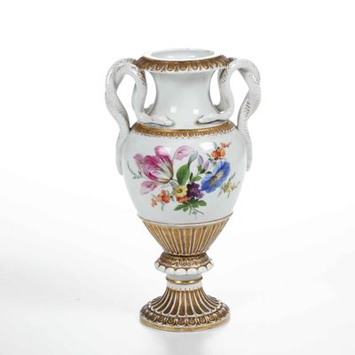 Vaso.meissen, Fine del XIX o Primi del XX Secolo.