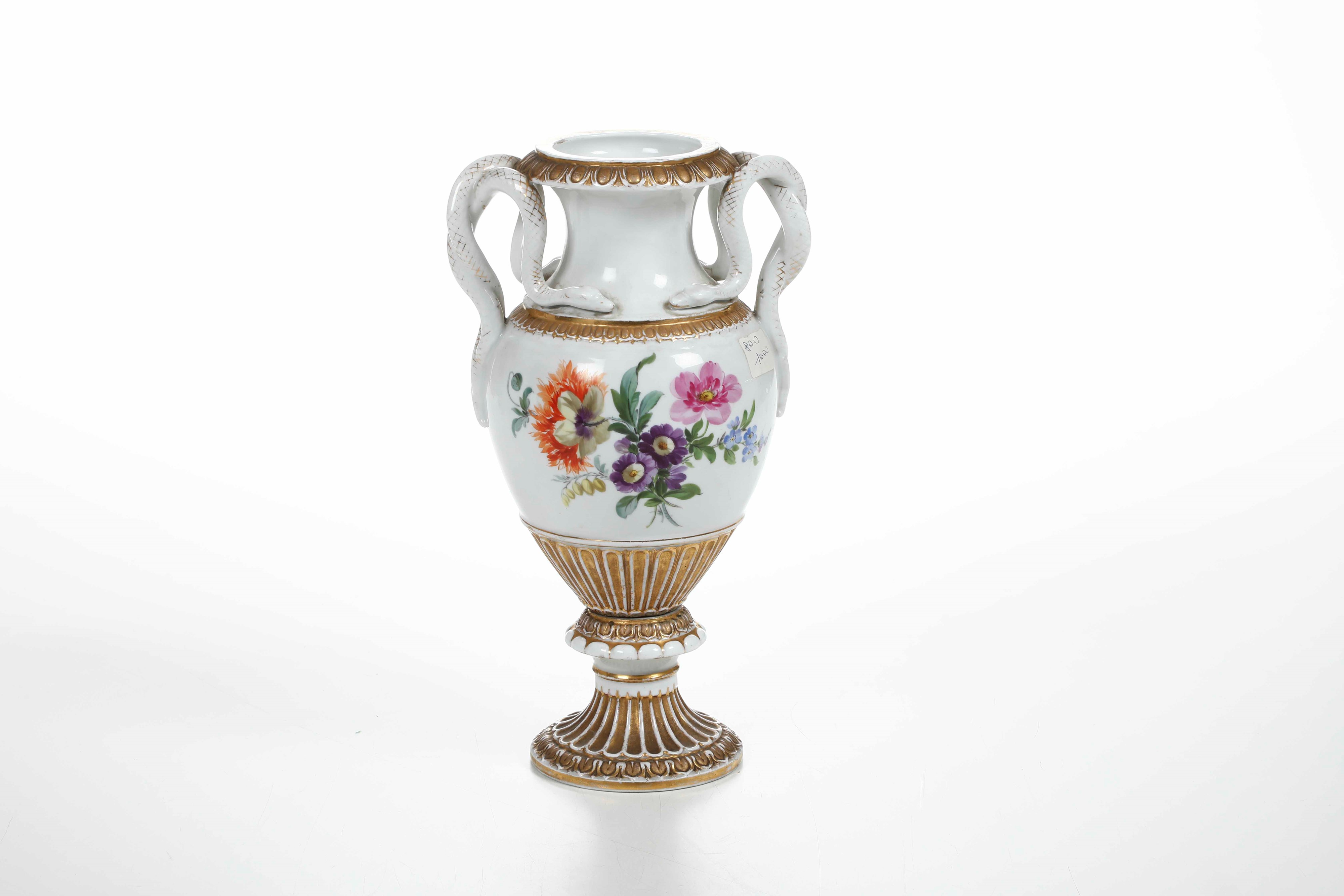 Vaso.meissen, Fine del XIX o Primi del XX Secolo.
