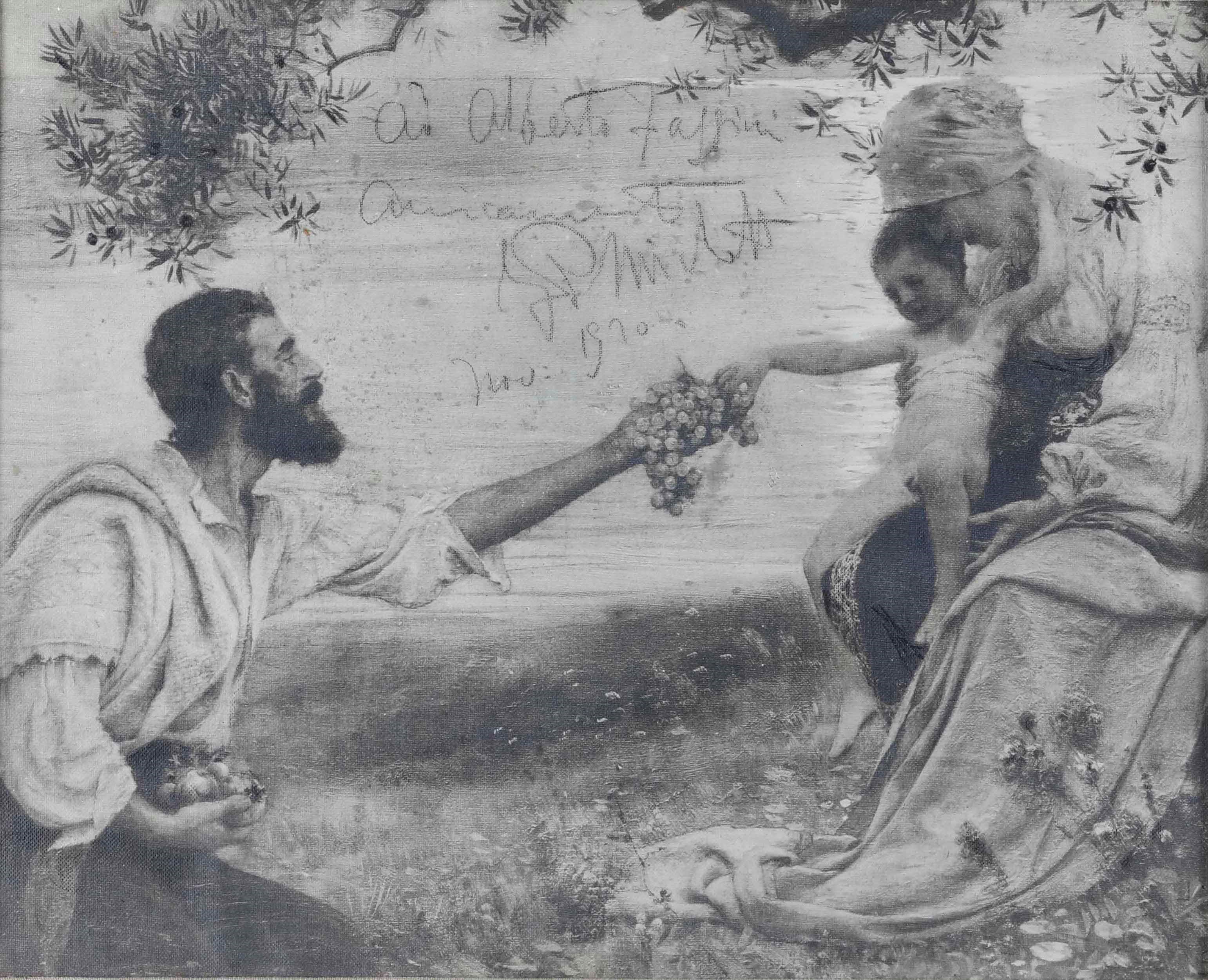 Francesco Paolo Michetti - Studio di Figura. Bozzetto per il Dipinto "L’offerta, 1896”