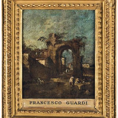 Capriccio con Figure e Rovine