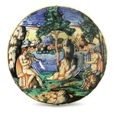 Piattocasteldurante, Bottega dei Picchi, Maniera di Andrea da Negroponte, 1550-1560 Circa