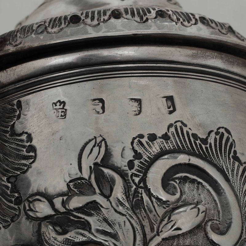 Tankard. Londra 1726, Argentiere Charles Perrier
