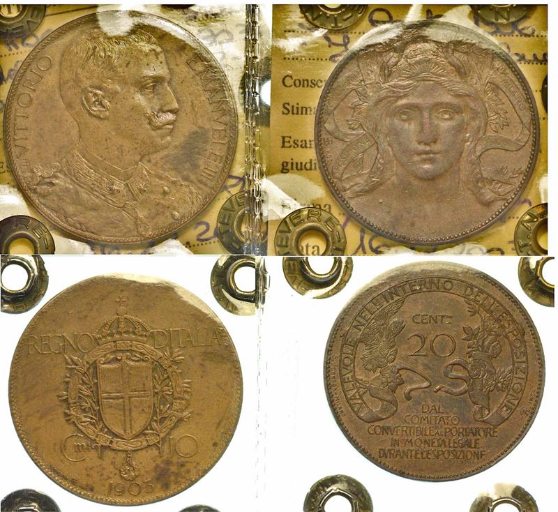REGNO D’ITALIA. Lotto di due monete.  - Auction Numismatics - I - Cambi Casa d'Aste