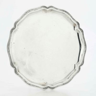 Vassoio. Argenteria Italiana del XX Secolo