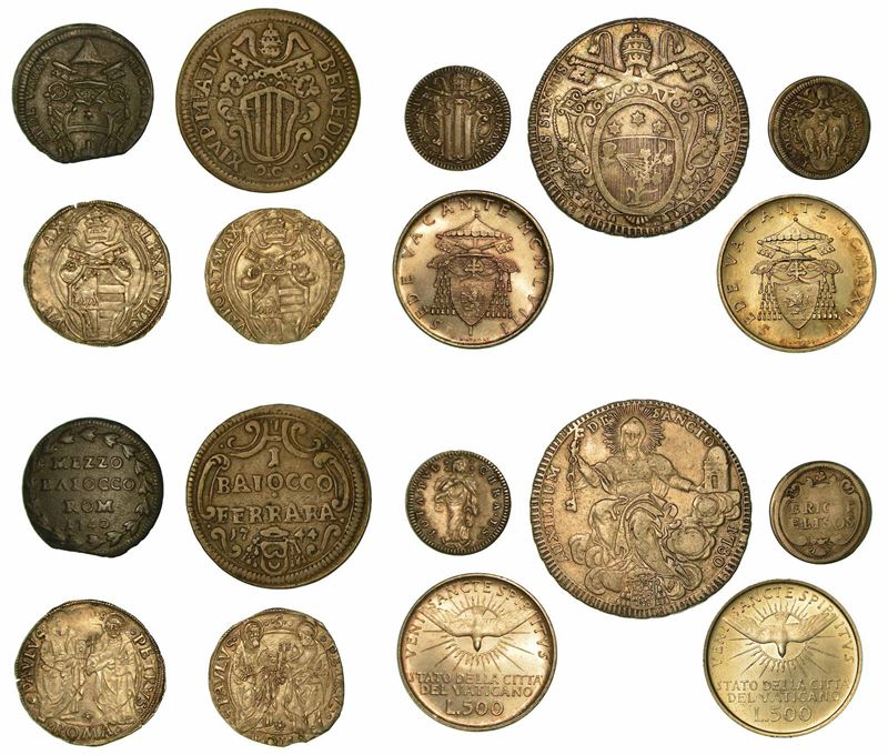 Lotto di nove monete.  - Auction Numismatics - I - Cambi Casa d'Aste
