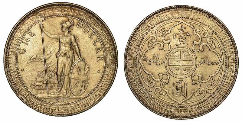 REGNO UNITO. VICTORIA, 1837-1901. Trade Dollar 1901.  - Auction Numismatics - I - Cambi Casa d'Aste