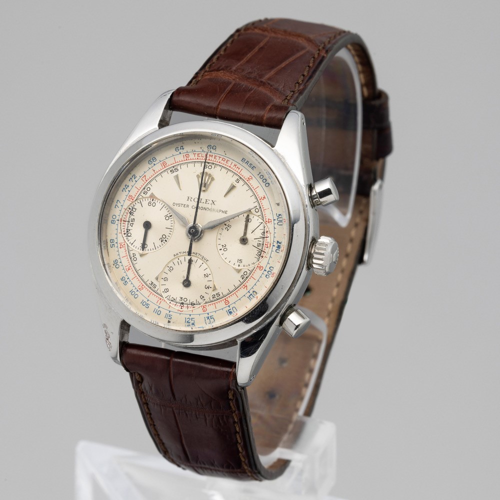 Rolex - Sorprendente e Ricercato Pre Daytona Ref 6234 in Acciaio a Carica Manuale con Cronografo ...