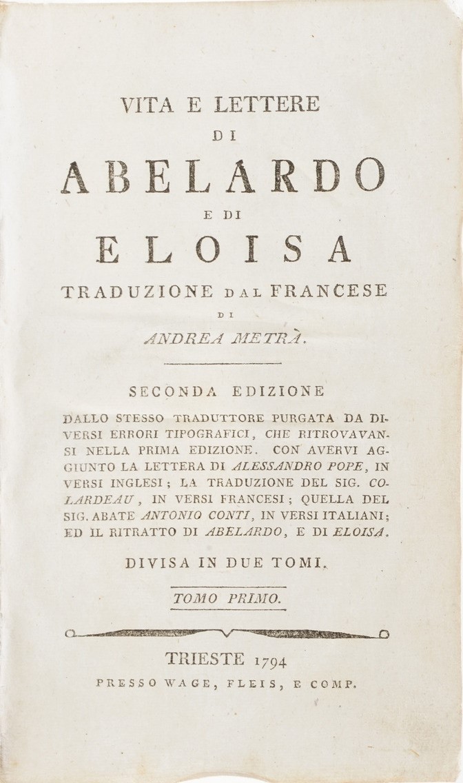 Ufficio della Beata Vergine- XVIII Secolo Officium B. Mariae Virginis... Venetiis Andrea Poleti, ...