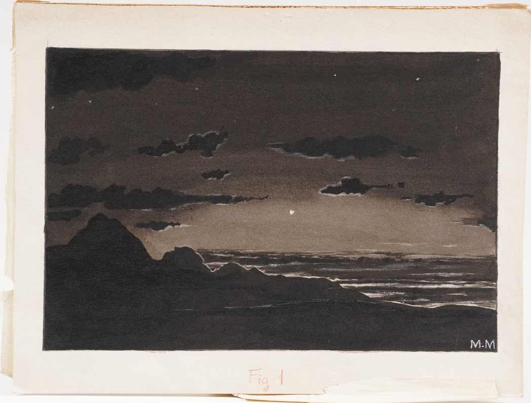 Mentore Maggini (1890-1941) Cinque Raffinati Disegni a China e Acquerello... 1911-1912-1936-1937