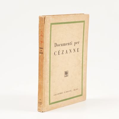 Autori Vari (carrà Carlo). Documenti per Cèzanne. Milano il Balcone, 1946.