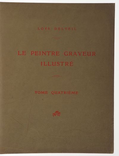 Delteil Loys. le Peintre Graveur Illustre... Tome Quatrieme, Anders Zorn. Parigi Chez L’auteur 19...