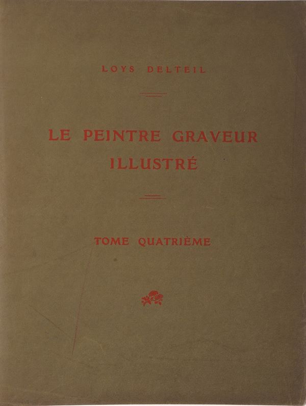 Delteil Loys. Le peintre graveur illustre... tome quatrieme, Anders Zorn. Parigi chez l’auteur 1909. Contenente una incisione originale di Anders Zorn.