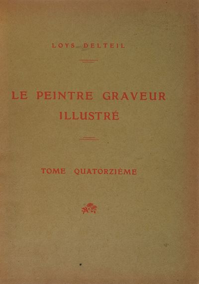Delteil Loys. le Peintre Graveur Illustrè... Tome Quinzieme, Prima e Seconda Parte. Francisco Goy...