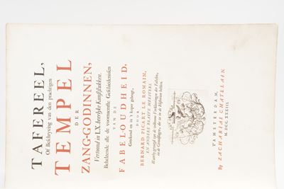 Picart, Bernard (1673-1733); Antoine De la Barre De;beaumarchais, ; Michel De Marolles; Jacques F...