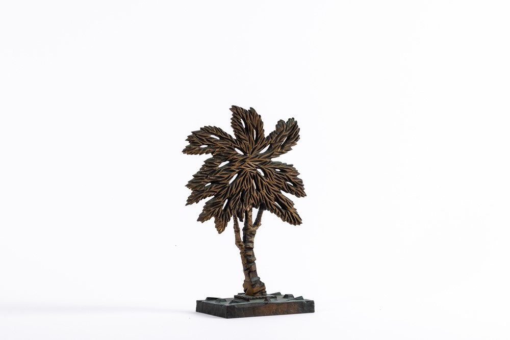 Mario Rossello - Albero, scultura in bronzo