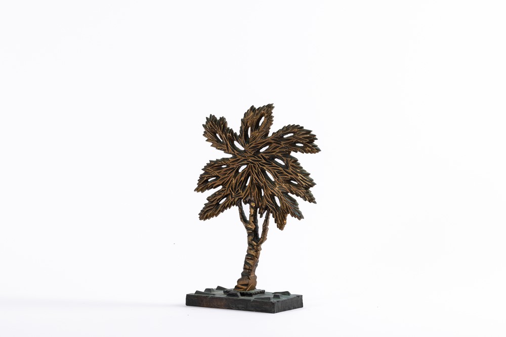 Mario Rossello - Albero, scultura in bronzo