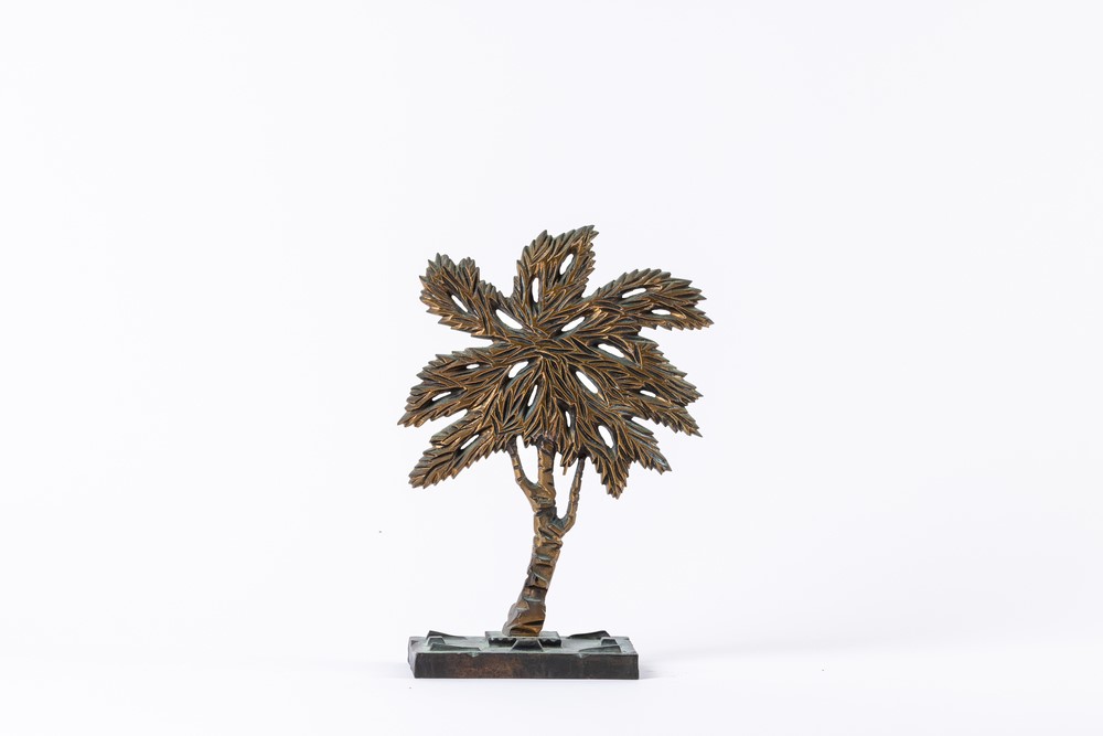 Mario Rossello - Albero, scultura in bronzo