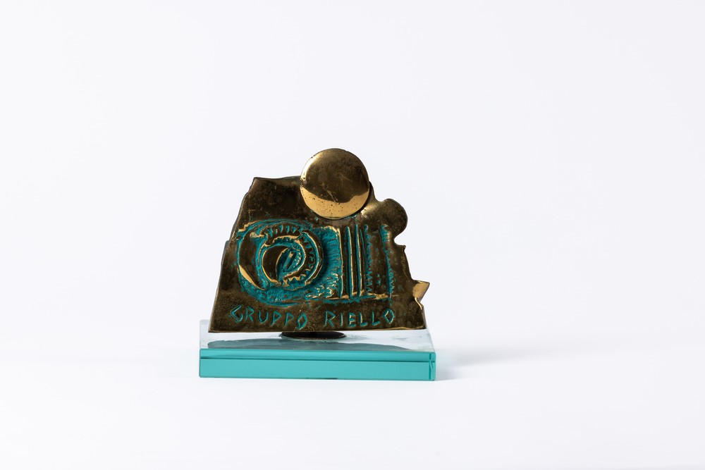 Medhat Shafik - Scultura in bronzo dorato