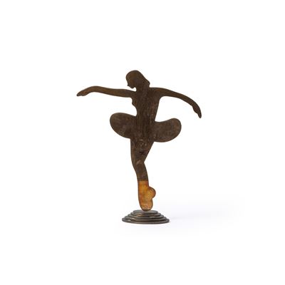 Ballerina, scultura in bronzo, 1997