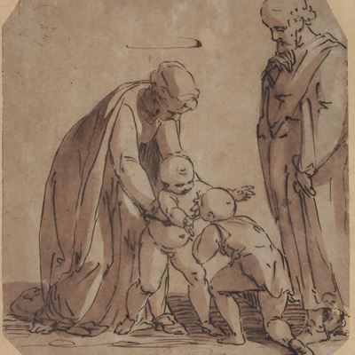 Sacra Famiglia con San Giovannino