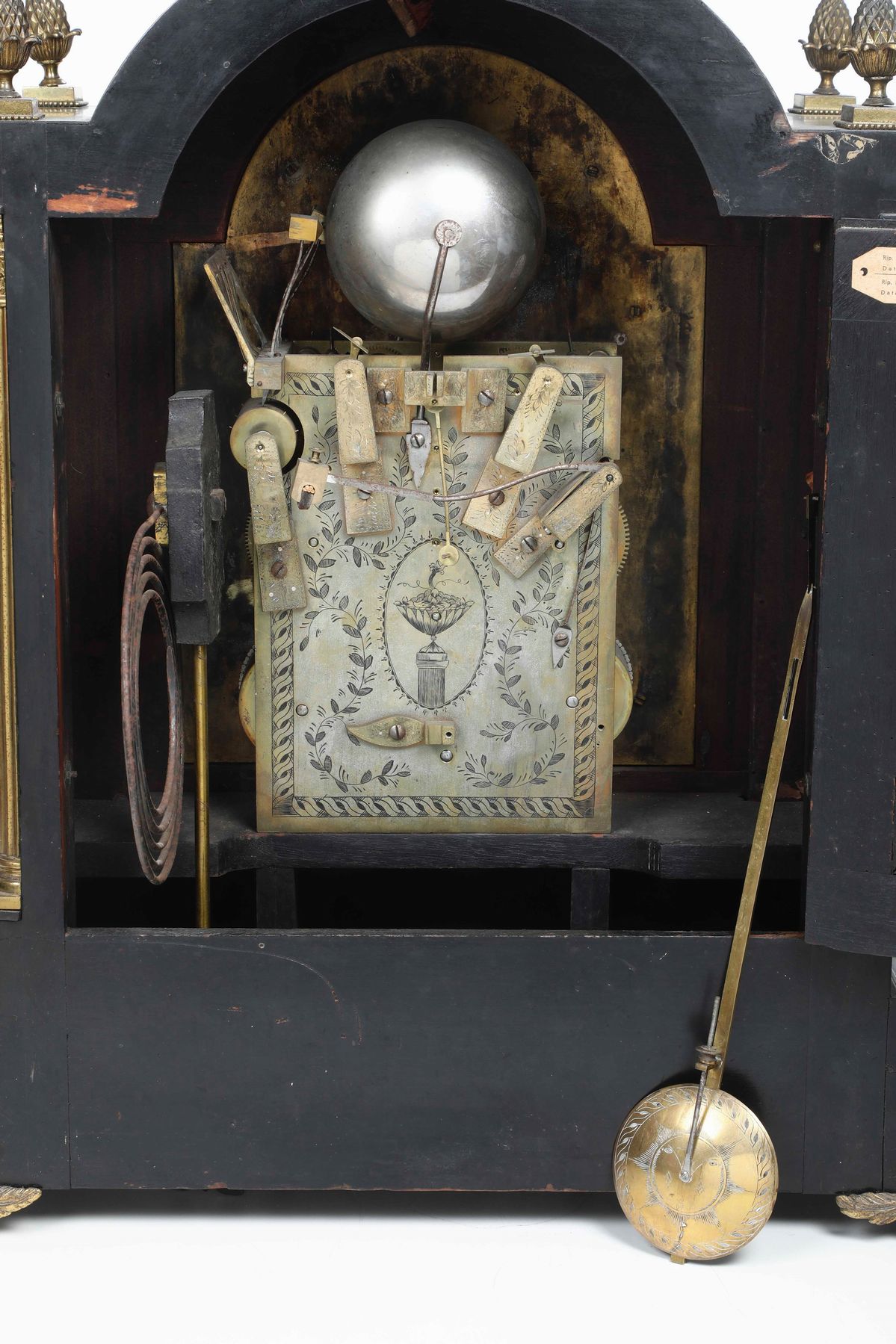 Grande Pendola da Tavolo. T. C. Tennens, London, Inghilterra XIX Secolo