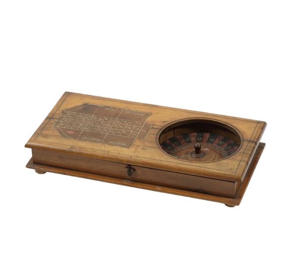 Piccola roulette in legno