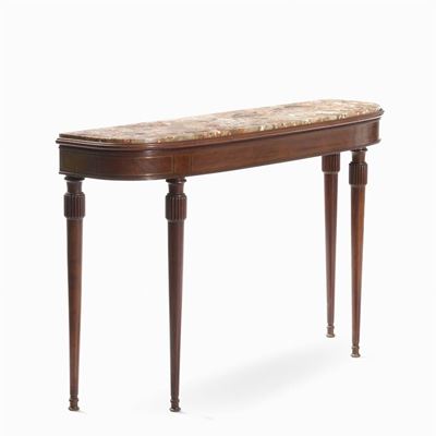 Consolle con Piano in Marmo