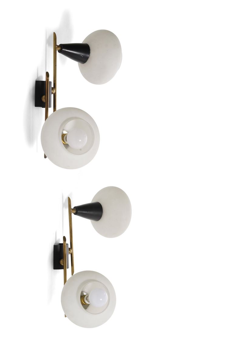 Due lampade a parete  - Auction 20th century furniture - Cambi Casa d'Aste