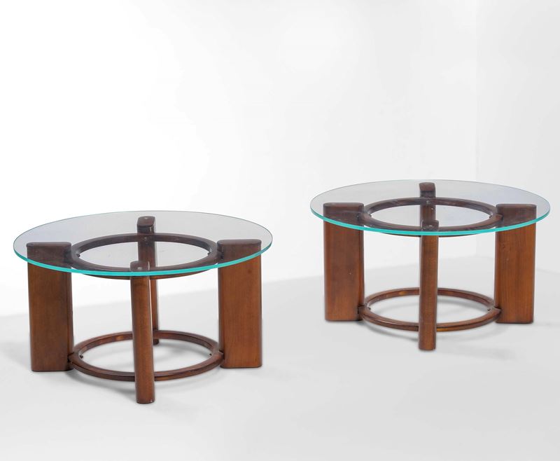 Due tavoli bassi  - Auction Design Lab - Cambi Casa d'Aste