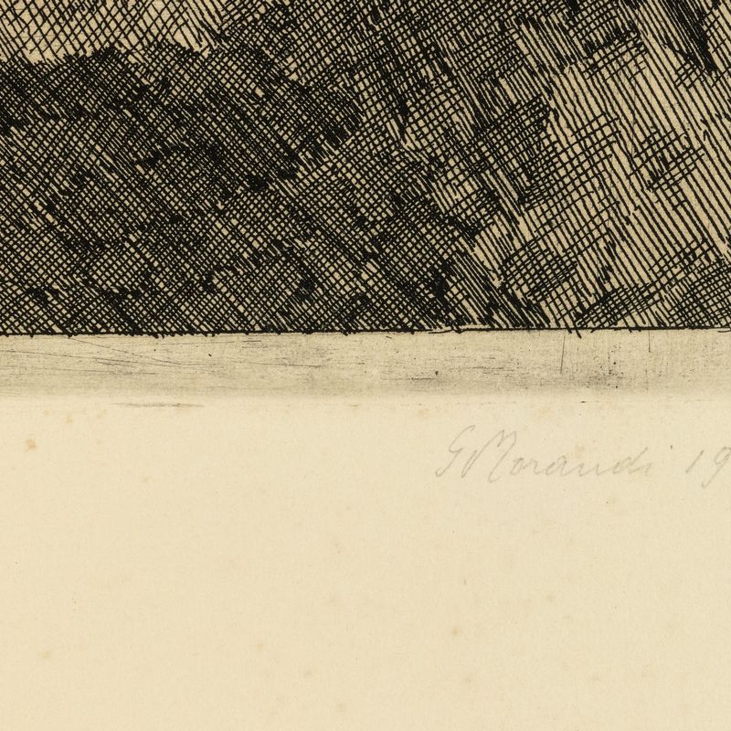 Giorgio Morandi - Paesaggio del Poggio
