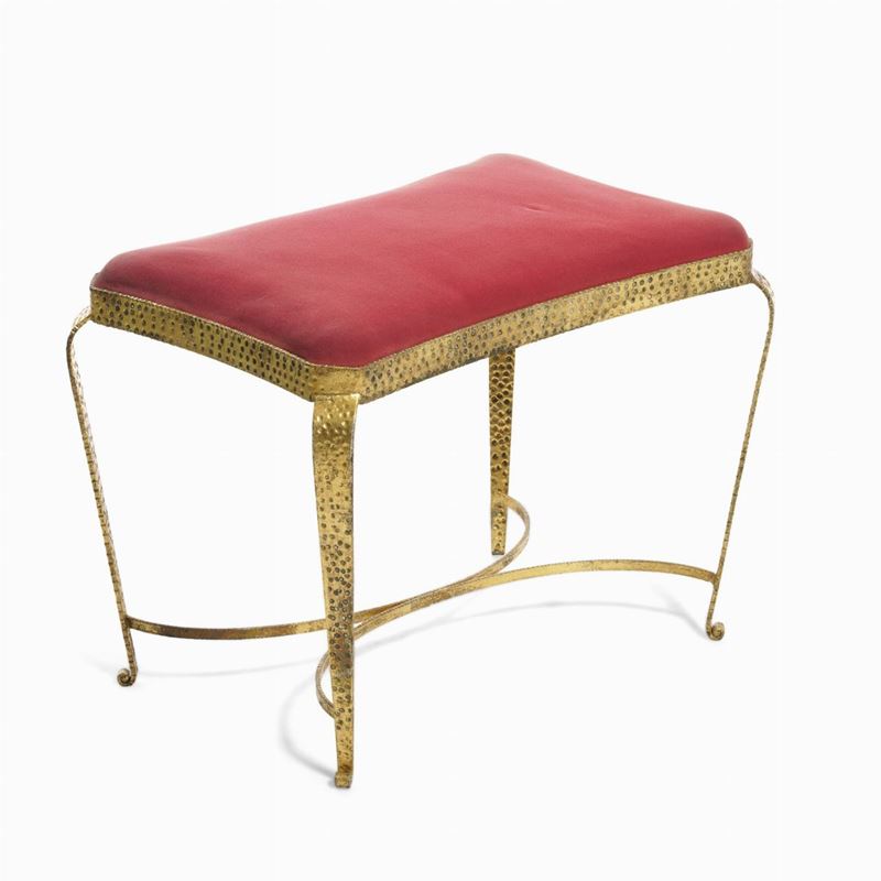 Pierluigi Colli : Pouf sgabello  - Asta Arredi del '900 - Cambi Casa d'Aste