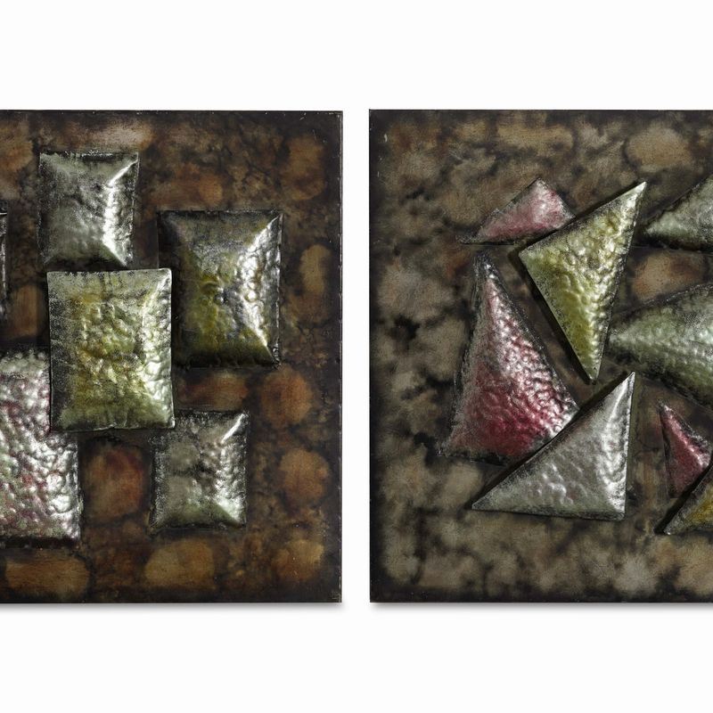 Due pannelli  - Auction Design - Cambi Casa d'Aste