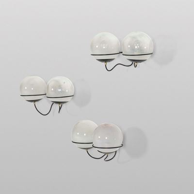 Tre Lampade a Parete Mod. 238/2