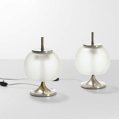 Coppia di Lampade da Tavolo Mod. chi