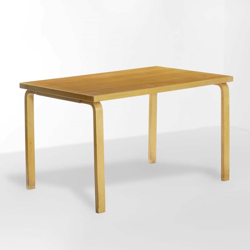 Alvar Aalto : Tavolo mod. 81A  - Auction Design Lab - Cambi Casa d'Aste
