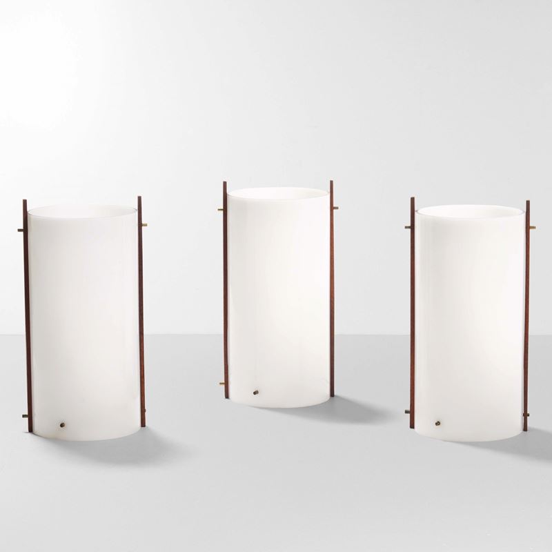 Tre lampade da tavolo  - Auction Design - Cambi Casa d'Aste