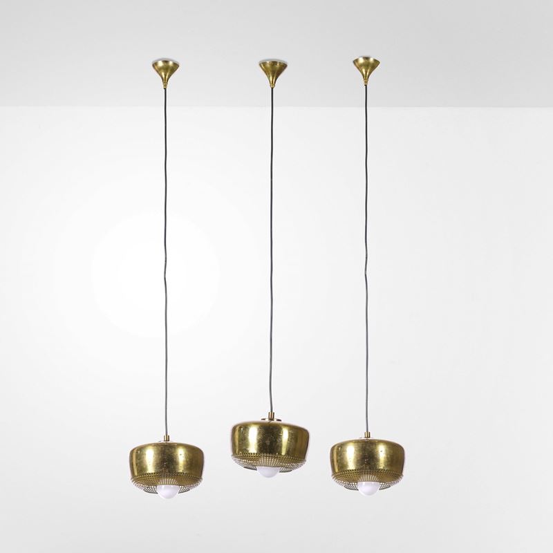 Tre lampade a sospensione  - Asta Design Lab - Cambi Casa d'Aste