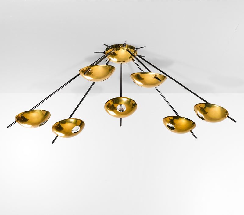 Stilnovo : Lampada a sospensione mod. 1036  - Auction Design Properties - Cambi Casa d'Aste