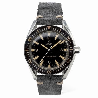 Sportivo e Raro Seamaster 300 Ref 165.024 con Cassa Professionale in Acciaio, Anse Elicoidali, Qu...