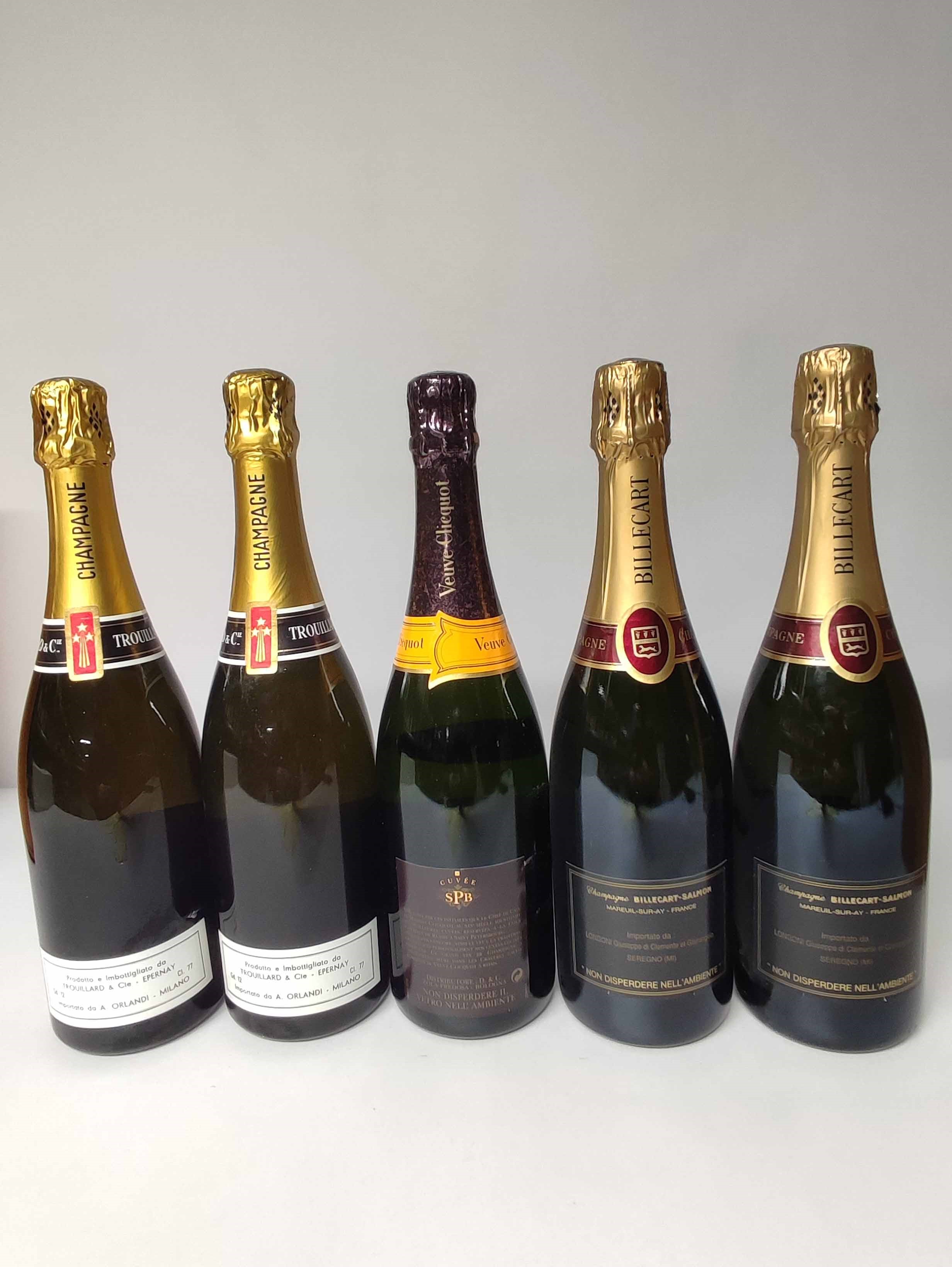 Veuve Clicquot Ponsardin Trouillard Billecart Salmon, Champagne Brut