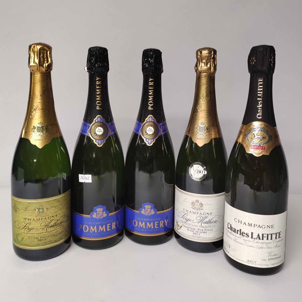 Serge Mathieu Pommery Charles Lafitte, Champagne Brut