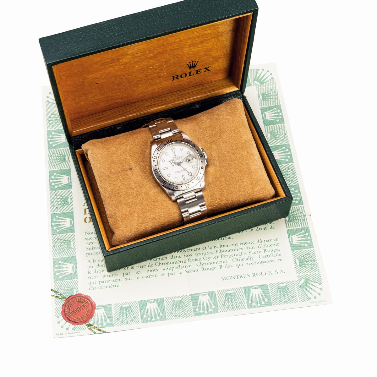 Rolex - Explorer II Ref 16570, Sportivo Automatico Datario, Indicazione delle 24h sulla Ghiera in...