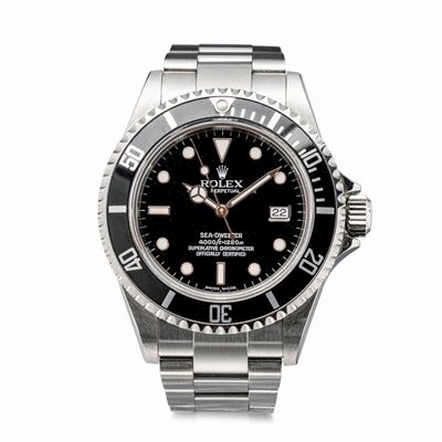 Seadweller Ref 16600, Pregevole Orologio da Polso Subacqueo, con Secondi al Centro, Data e Valvol...