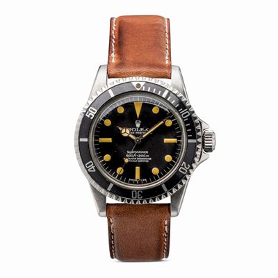 Submariner Ref 5512 con Spallette a Punta, in Acciaio Inossidabile Movimento Automtico, Quadrante...