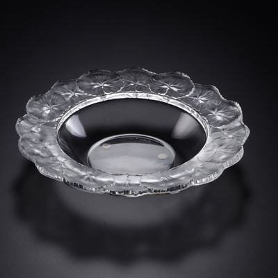 Grande Piatto “honfleur”francia, Manifattura Lalique, Ultimo Ventennio del XX Secolo