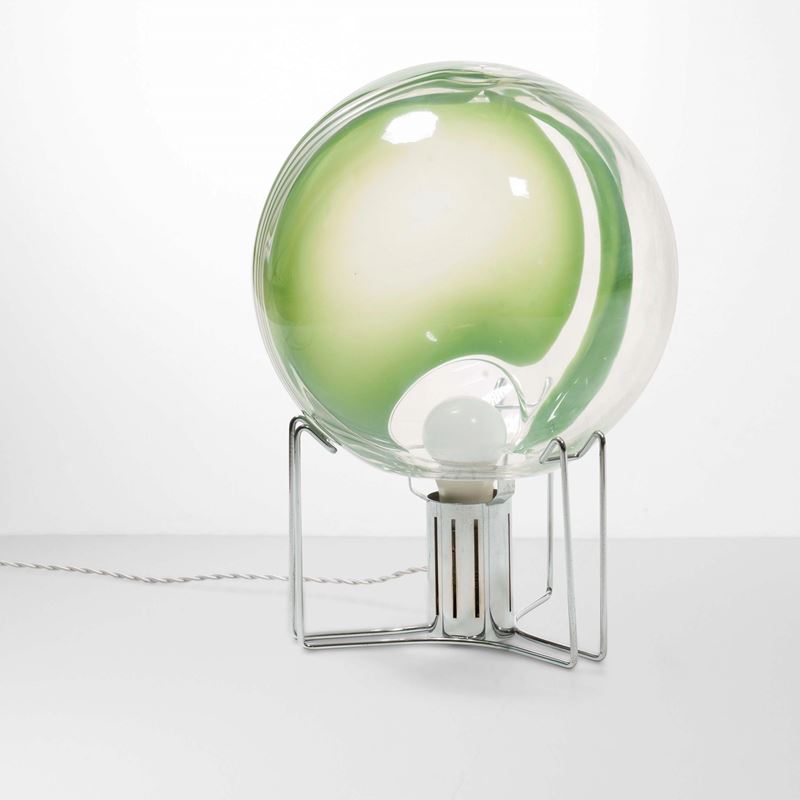 Toni Zuccheri : Lampada da tavolo della serie Membrane  - Auction Design - Cambi Casa d'Aste