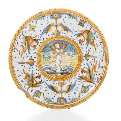 Alzatina.deruta, XVII Secolo.